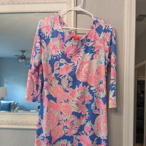 Lilly pulitzer Supima Cotton Dress - LARGE